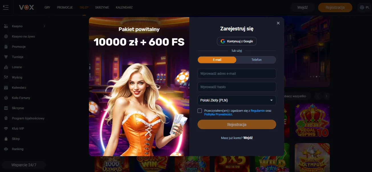 Jak dokonać wpłaty w kasyno online BLIK z wplatą BLIK