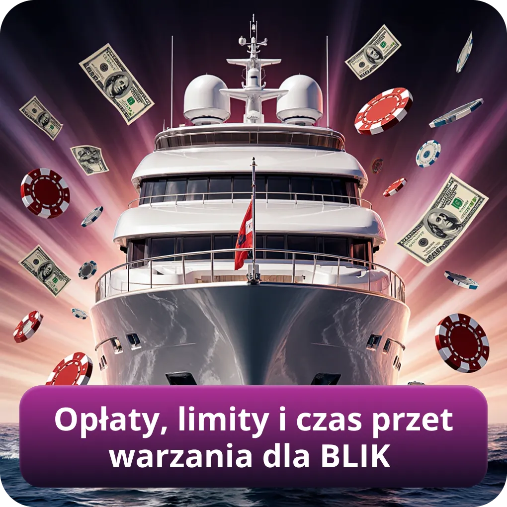 Opłaty, limity i czas przetwarzania dla BLIK w kasynie online